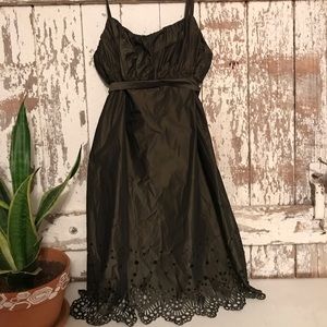 Antonio Melani Green taffeta dress size 12